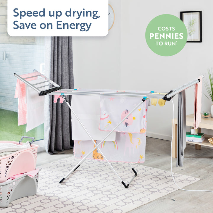 Minky sureDRI®XL Winged Heated Clothes Airer Minky Homecare