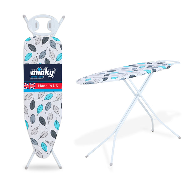 Minky Ironing Board - Expert Board 122 x 38cm, Ironing Board Cover Included