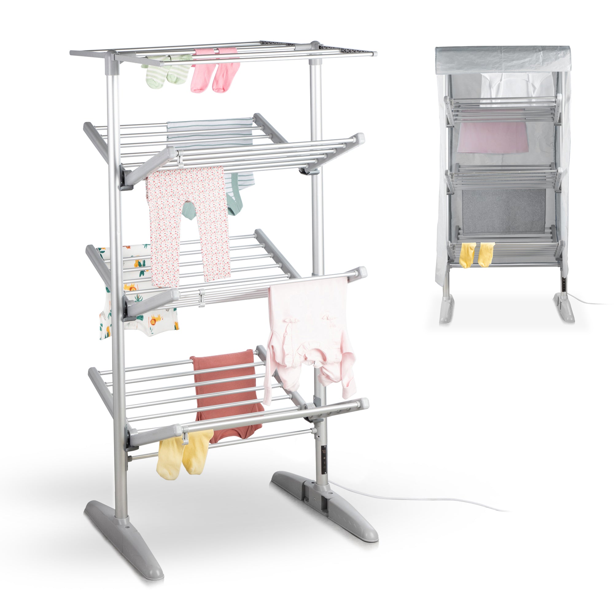 Minky Heated Clothes Airer - sureDRI® 4 Tier Airer, Cover Included