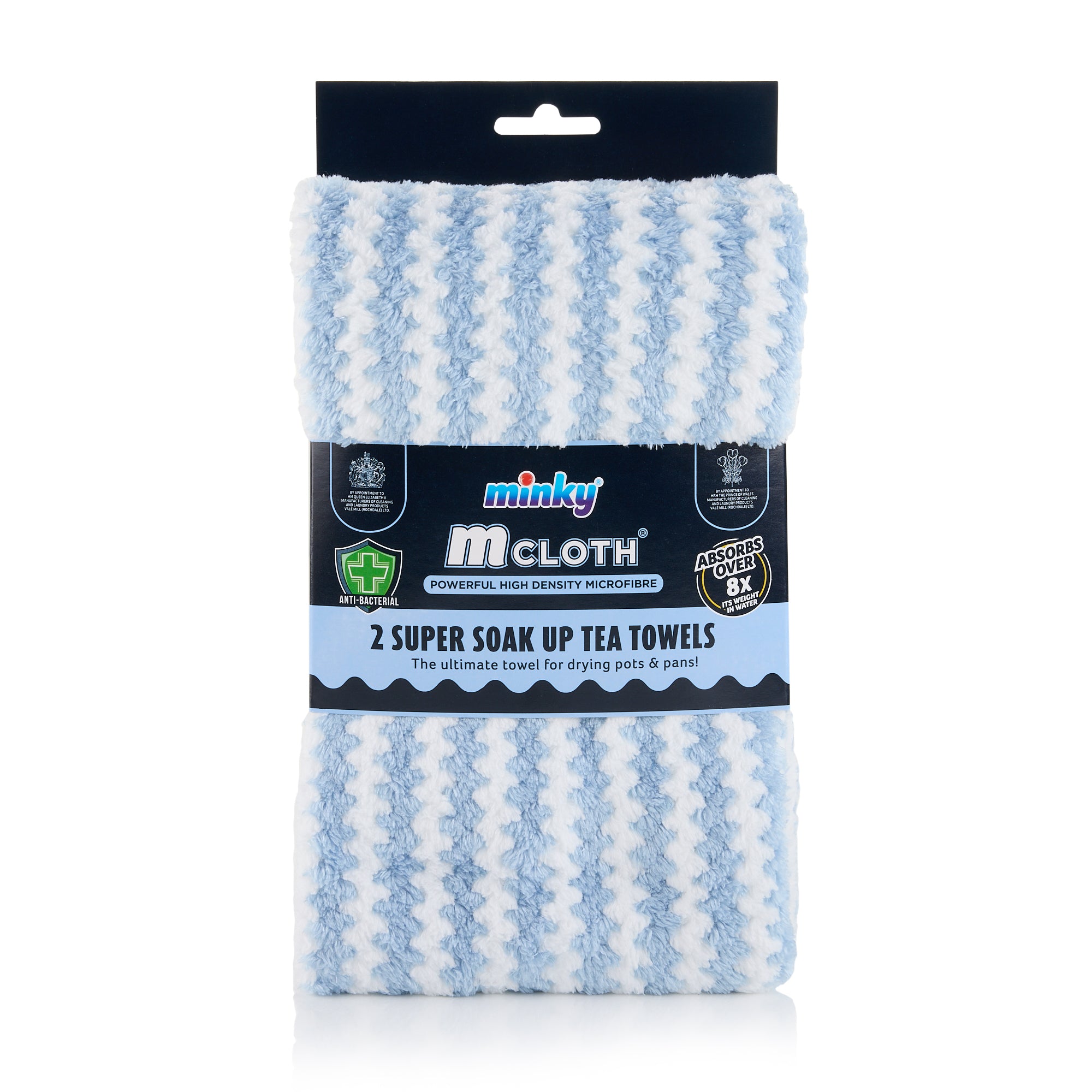 Minky Mcloth® Super Soak Up Tea Towels | Minky Homecare