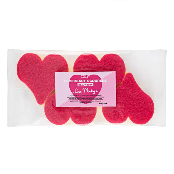 Minky Heart Scourers