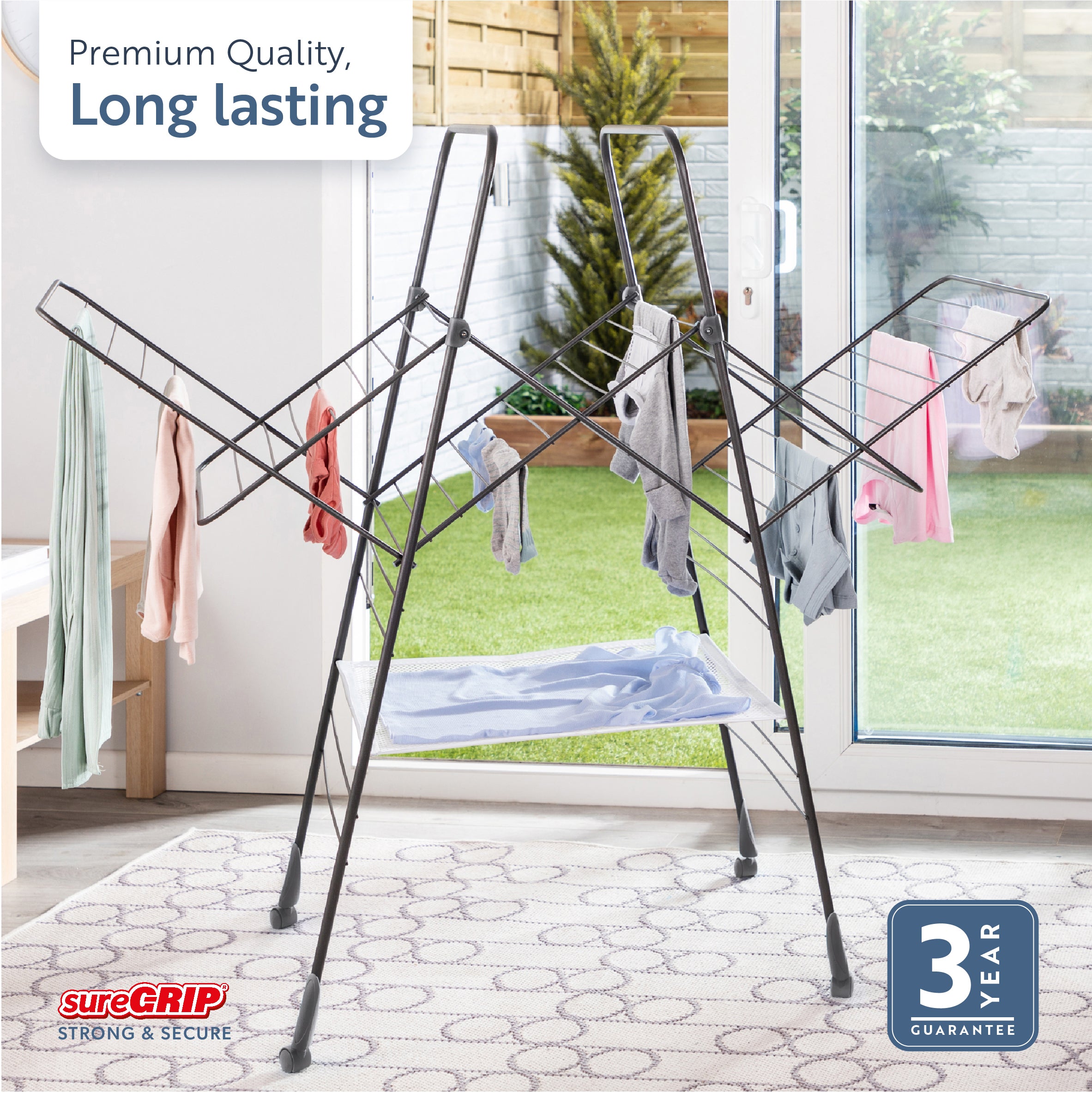 Minky Premium sureGRIP® Multidry Airer | Minky Homecare