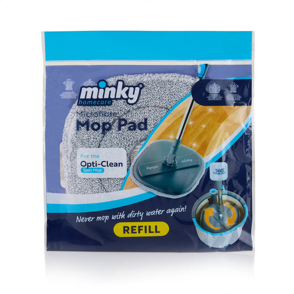 Minky Opti-Clean Spin Mop Pad