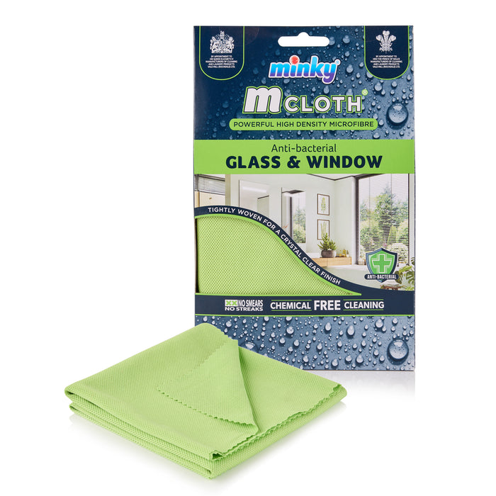 Minky Mcloth glass and window cloth