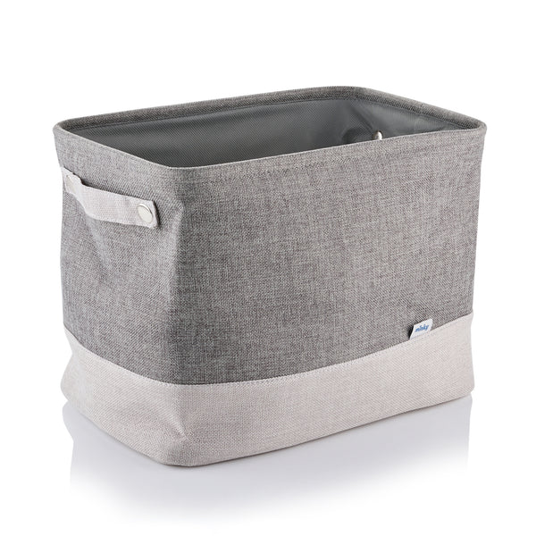 Minky Small Fabric Laundry Basket - 27L