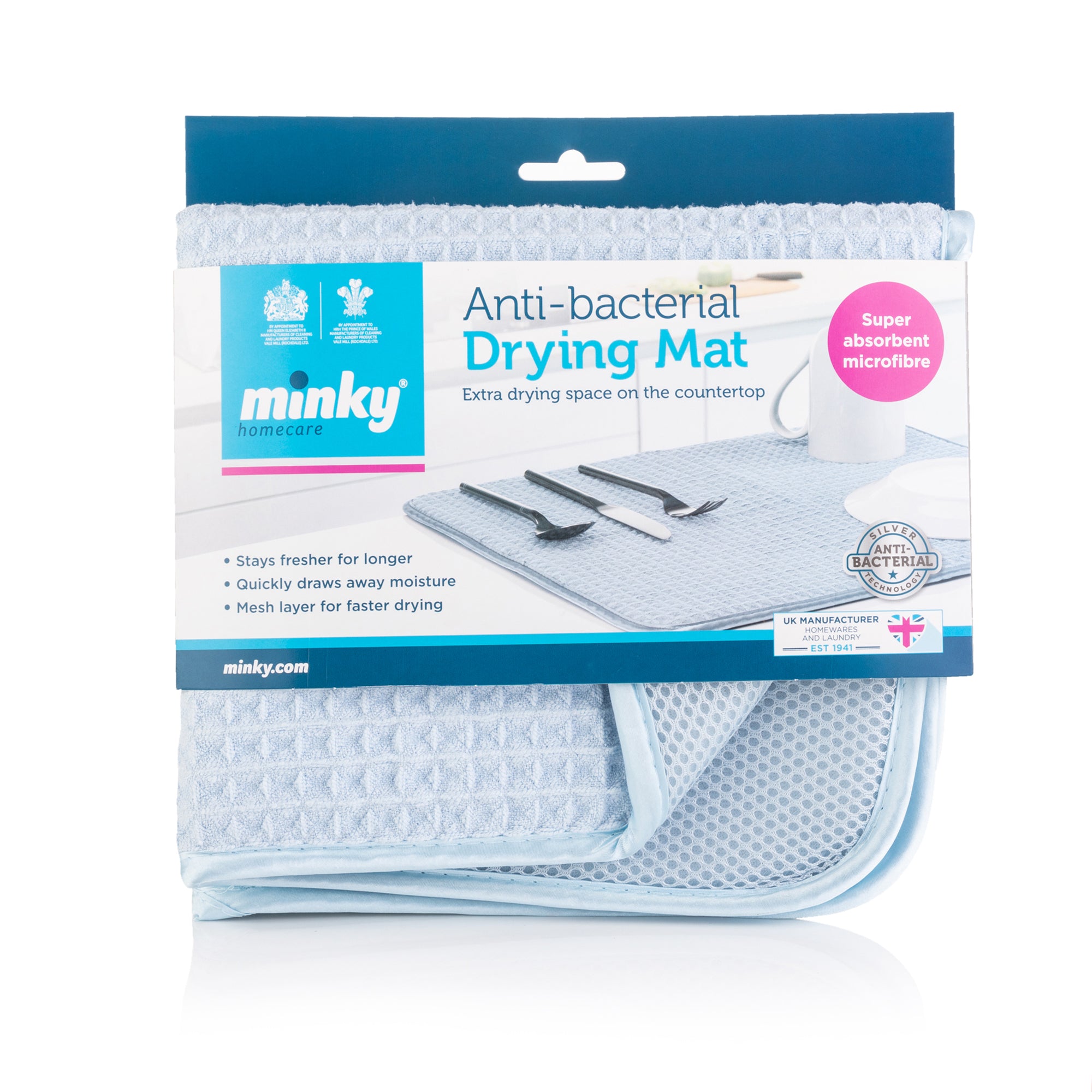 Minky Anti-Bacterial Drying Mat Minky Homecare - Main Image