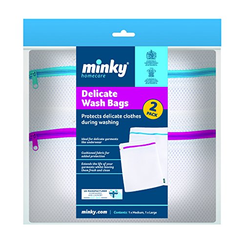 Minky Delicates Wash Bag 2 Pack