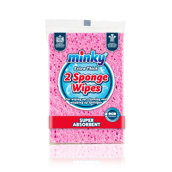 Minky Extra Thick Sponge Wipes