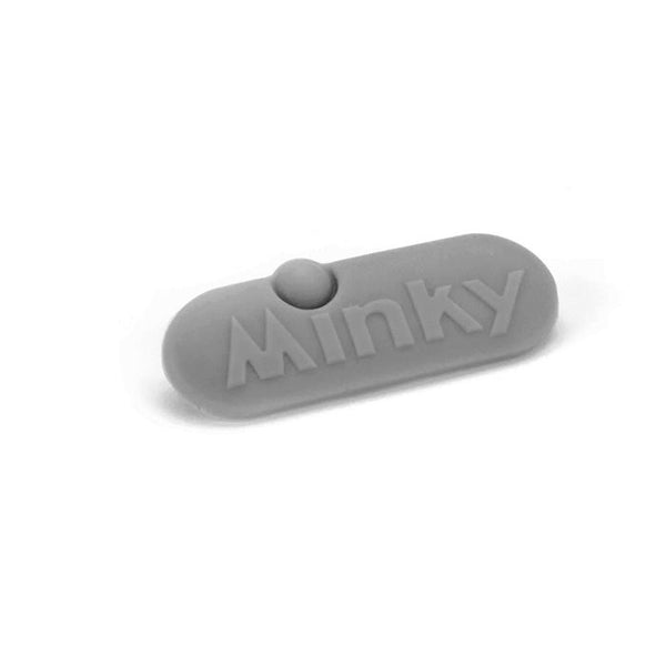 Grey Minky Logo Ironing Board Grommet