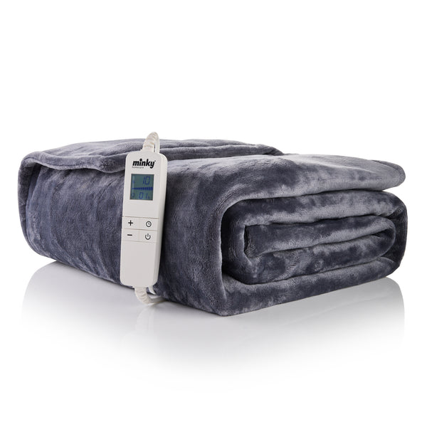 Minky Luxury Heated Throw - Medium