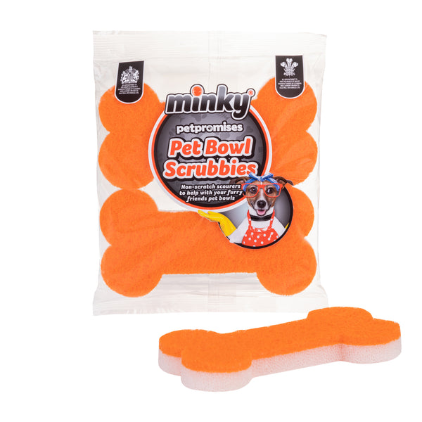 Minky Pet Bowl Scrubbies