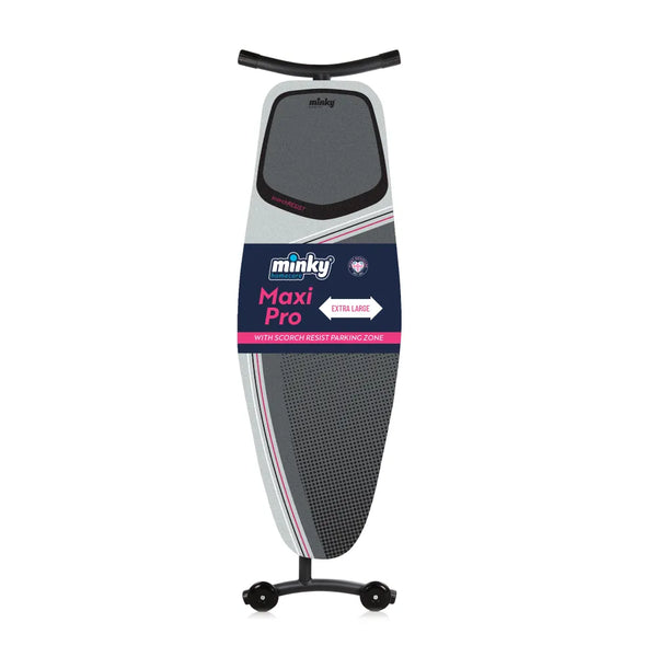 Minky MaxiPro Ironing Board, 135 x 46cm, Ironing Board Cover Included