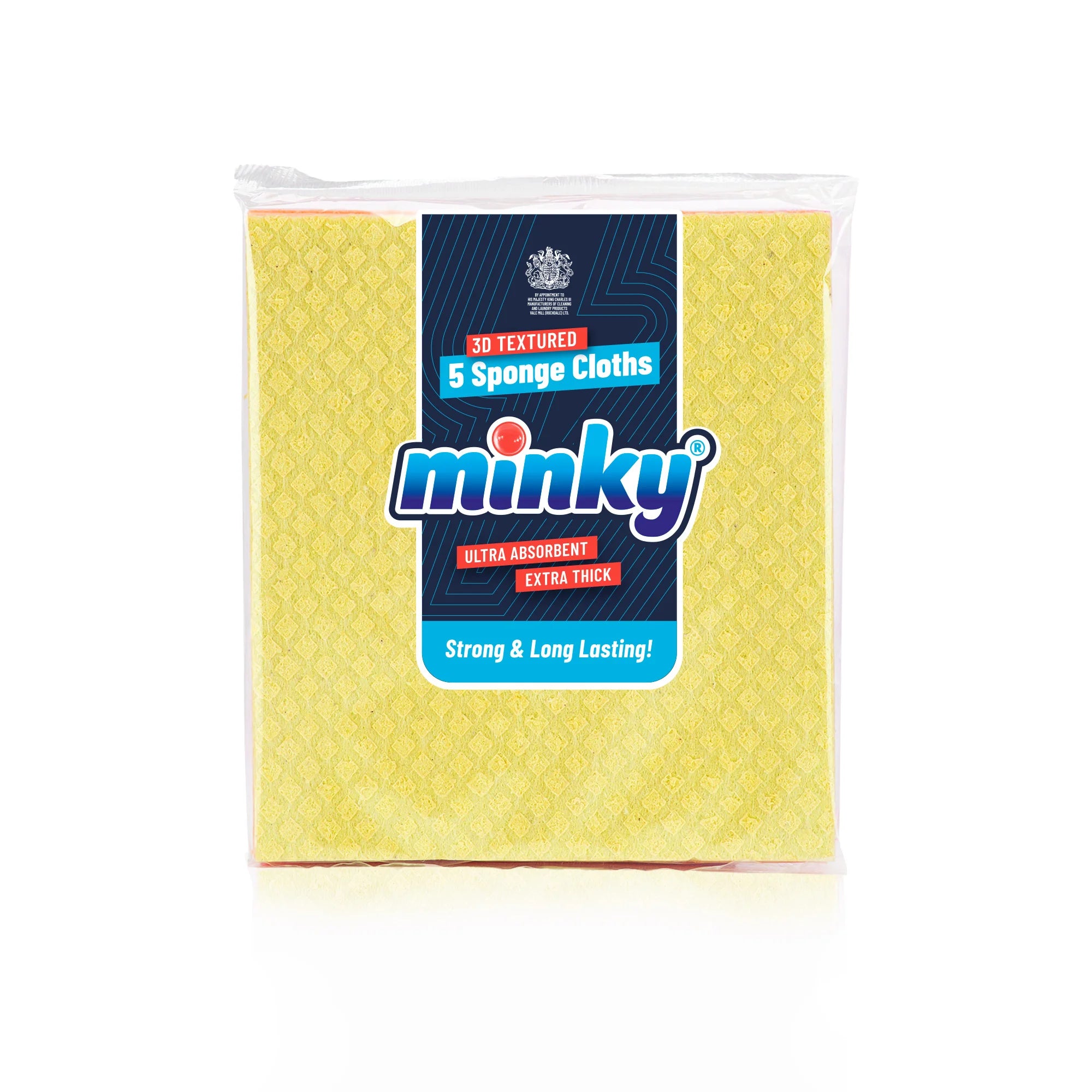Minky Sponge Cloths 5PK | Minky Homecare