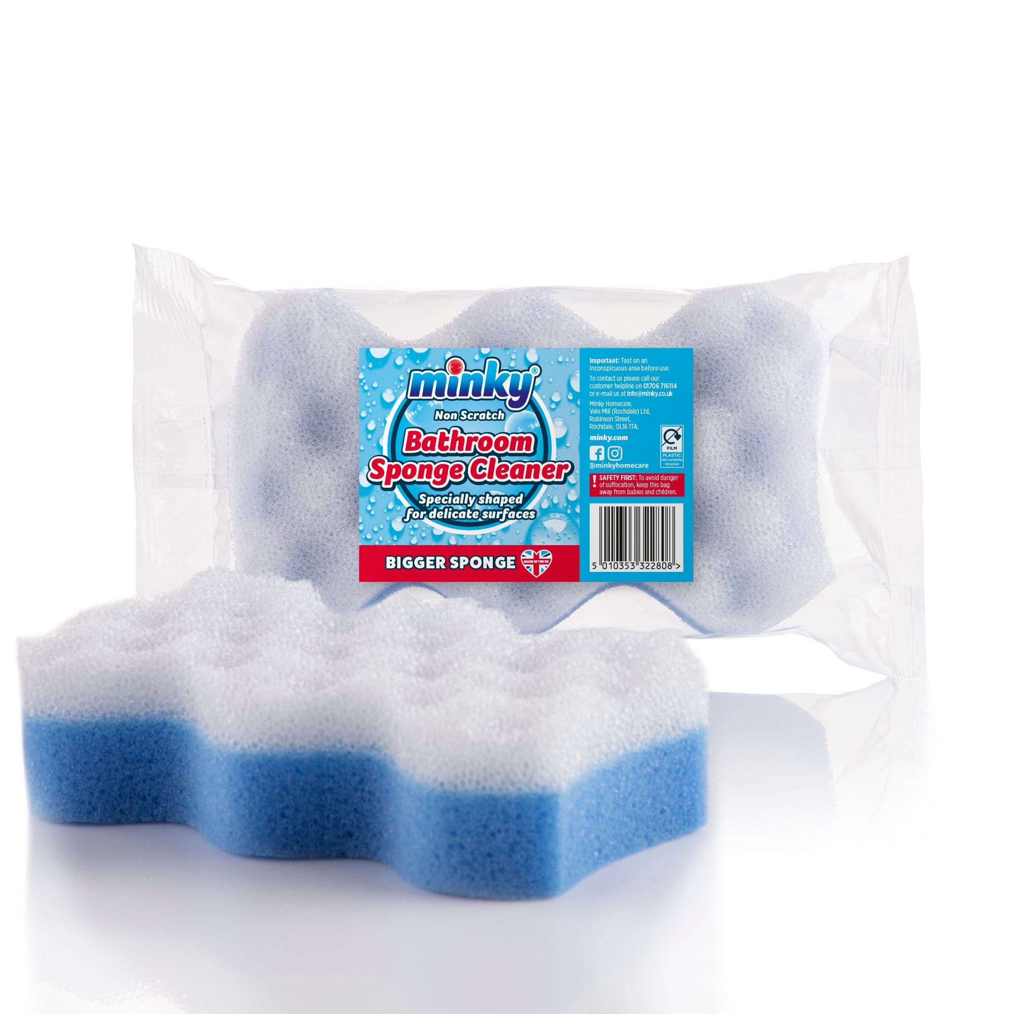 Microsponge Cleaner Minky Bathroom Sponge Cleaner | Minky Homecare