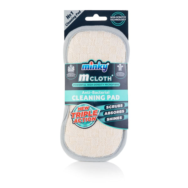 Minky Triple Action Anti-Bacterial Cleaning Pad