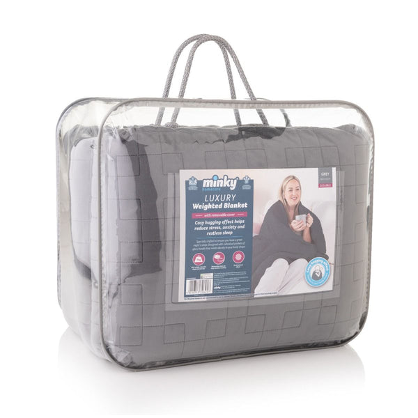 Minky Luxury Weighted Blanket Double Minky Homecare