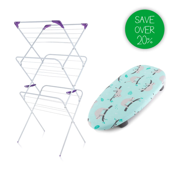 Minky Tabletop Ironing Board and Airer